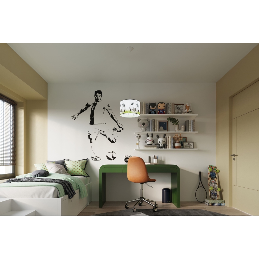 Ripplühter lastele FOOTBALL 1xE27/15W/230V d. 30 cm jalgpall