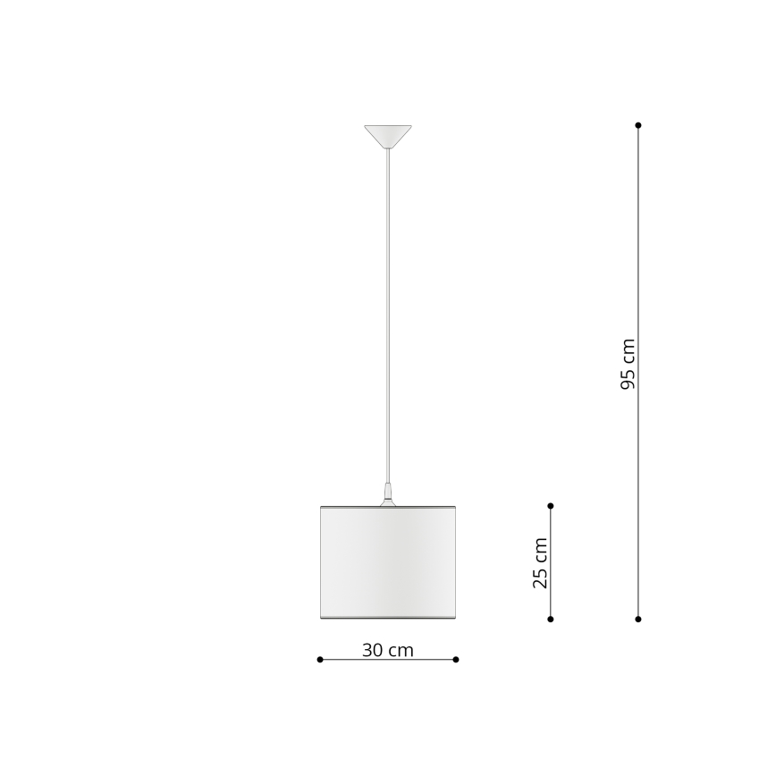 Ripplühter lastele FOOTBALL 1xE27/15W/230V d. 30 cm jalgpall
