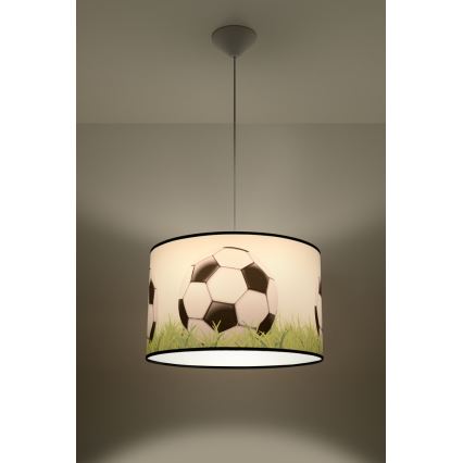 Ripplühter lastele FOOTBALL 1xE27/15W/230V d. 40 cm jalgpall