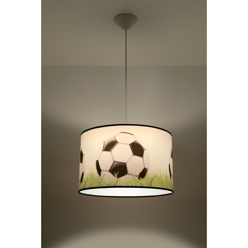 Ripplühter lastele FOOTBALL 1xE27/15W/230V d. 40 cm jalgpall