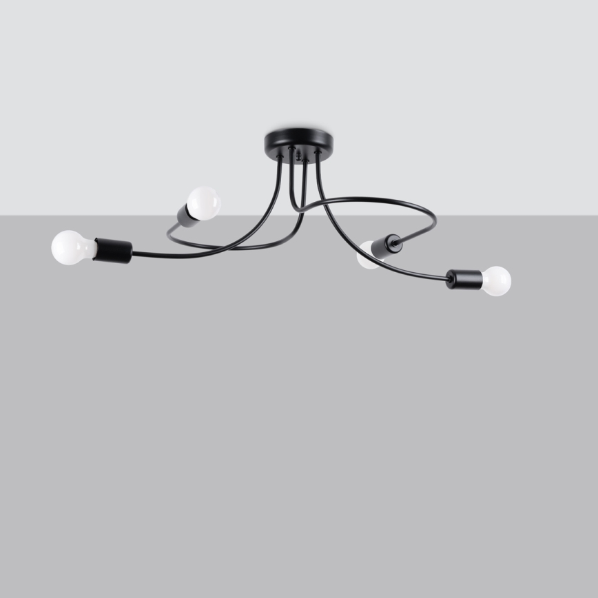 Ripplühter LEVAR 4xE27/15W/230V must