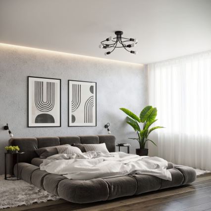 Ripplühter LEVAR 8xE27/15W/230V must