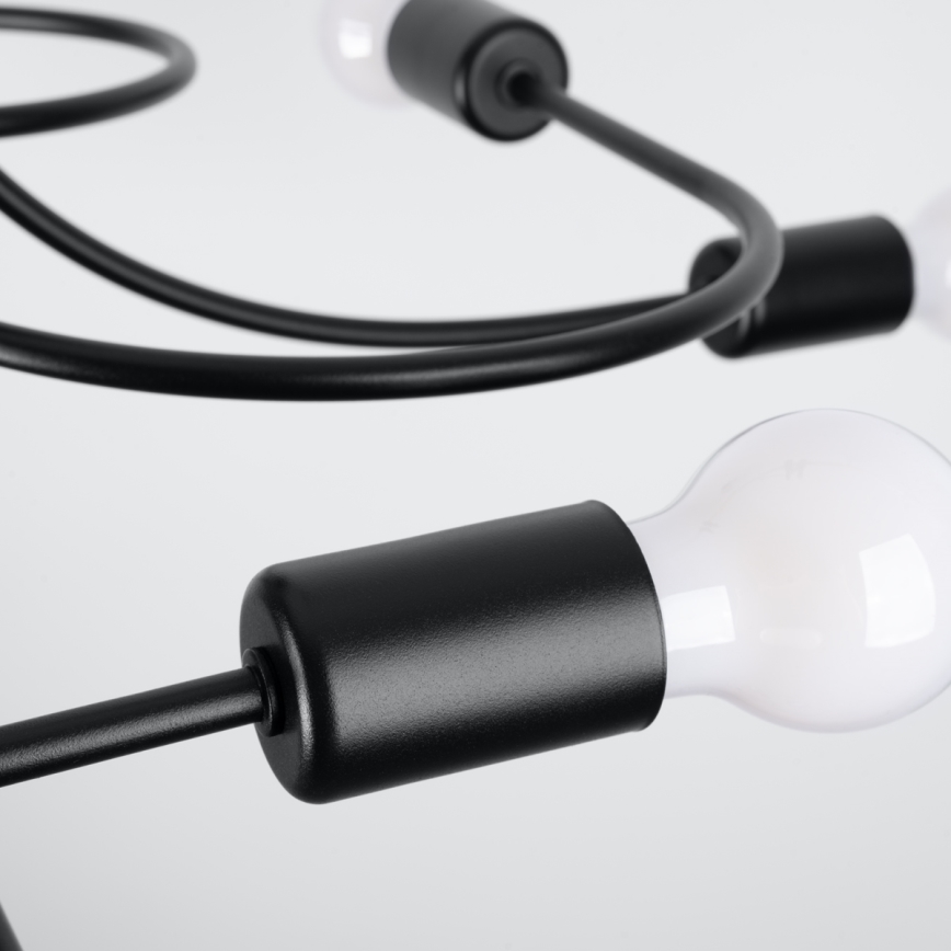 Ripplühter LEVAR 8xE27/15W/230V must