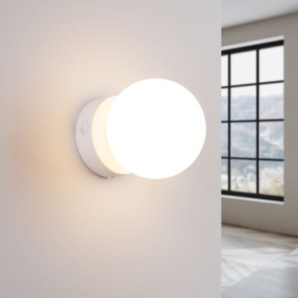 Seinavalgusti YOLI 1xG9/8W/230V valge