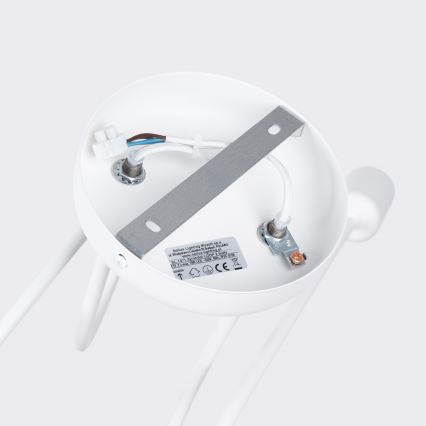 Pinnale kinnitatav lühter LOOP 2xE27/15W/230V valge