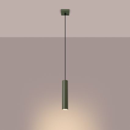 Lühter LAGOS 1xGU10/10W/230V roheline