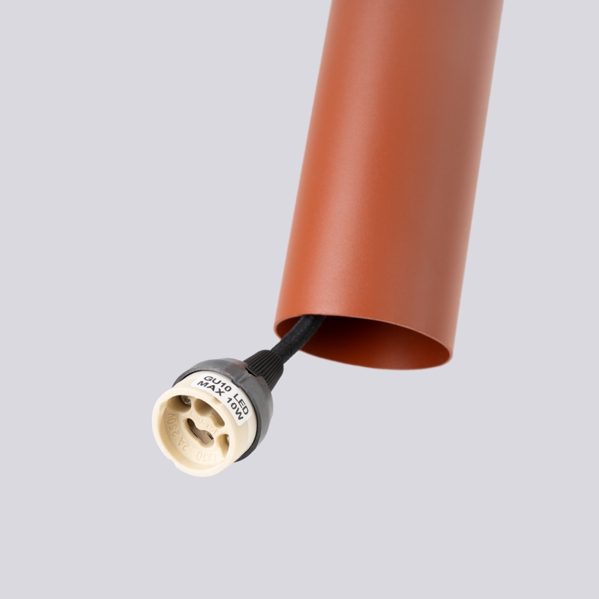 Lühter LAGOS 3xGU10/10W/230V punane