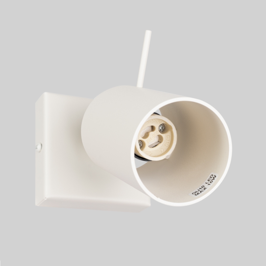 Kohtvalgusti seinale RING 1xGU10/10W/230V kreemikas