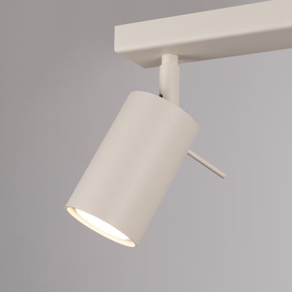 Kohtvalgusti RING 2xGU10/10W/230V kreemikas