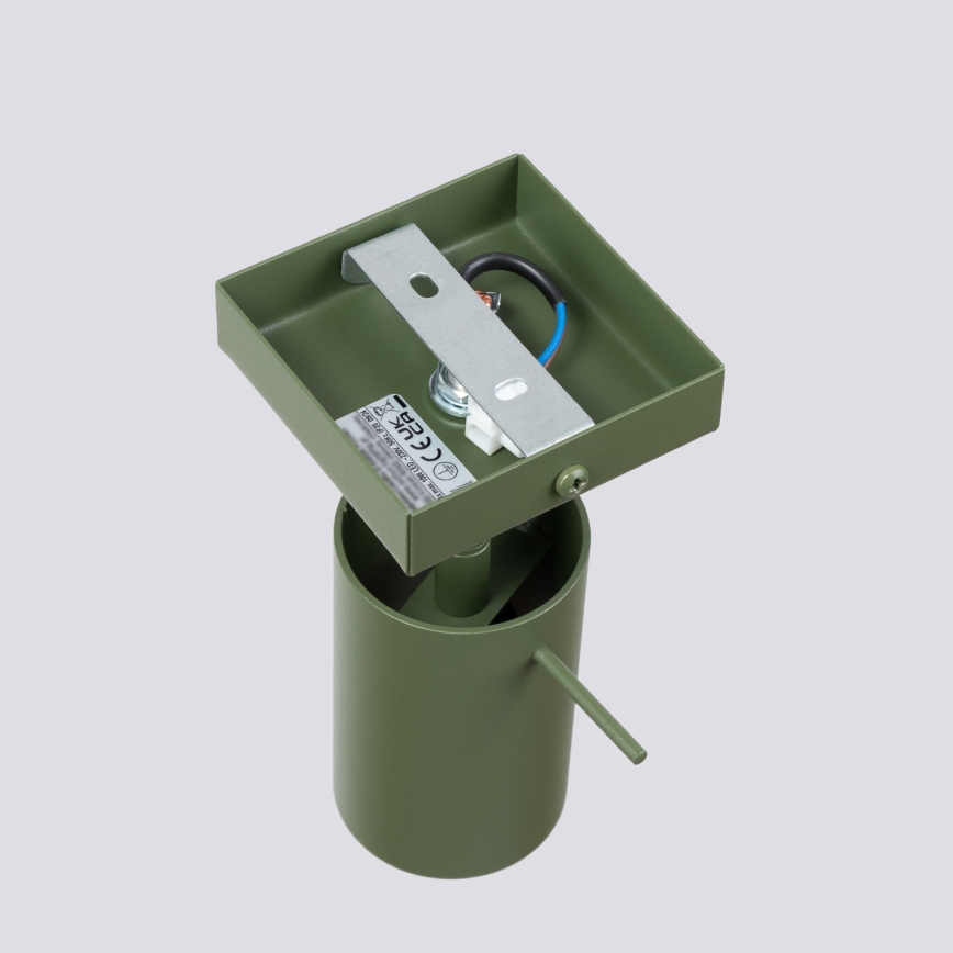 Kohtvalgusti seinale RING 1xGU10/10W/230V roheline