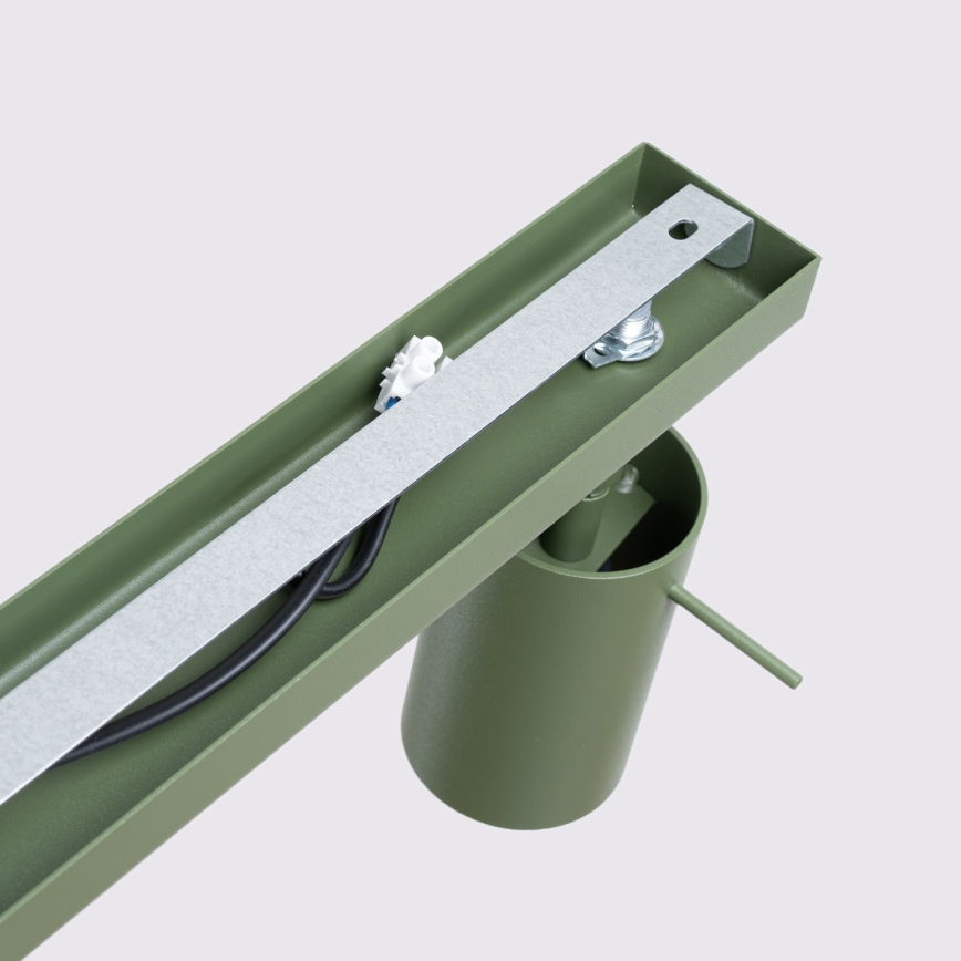 Kohtvalgusti RING 3xGU10/10W/230V roheline