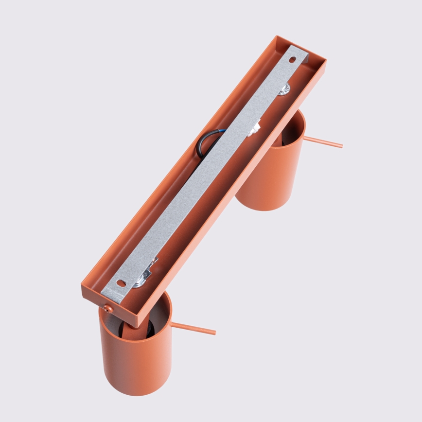 Kohtvalgusti RING 2xGU10/10W/230V punane