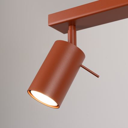Kohtvalgusti RING 4xGU10/10W/230V punane