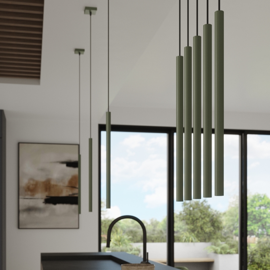 Lühter PASTELO 1xG9/8W/230V roheline