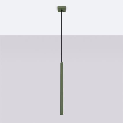 Lühter PASTELO 1xG9/8W/230V roheline