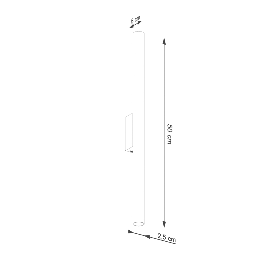 Seinavalgusti PASTELO 2xG9/8W/230V roheline
