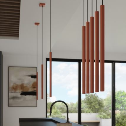 Lühter PASTELO 1xG9/8W/230V punane
