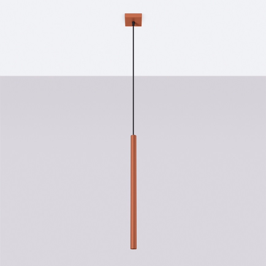 Lühter PASTELO 1xG9/8W/230V punane