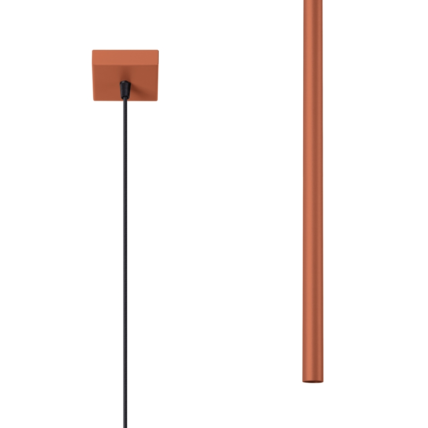 Lühter PASTELO 1xG9/8W/230V punane