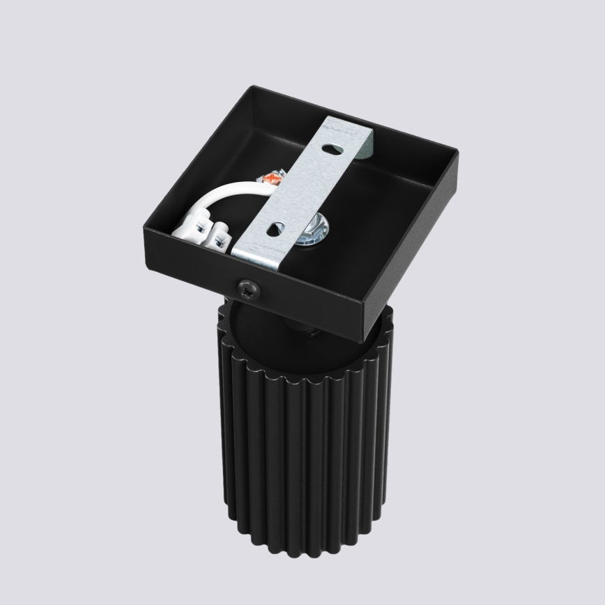 Kohtvalgusti seinale KARBON 1xGU10/10W/230V must