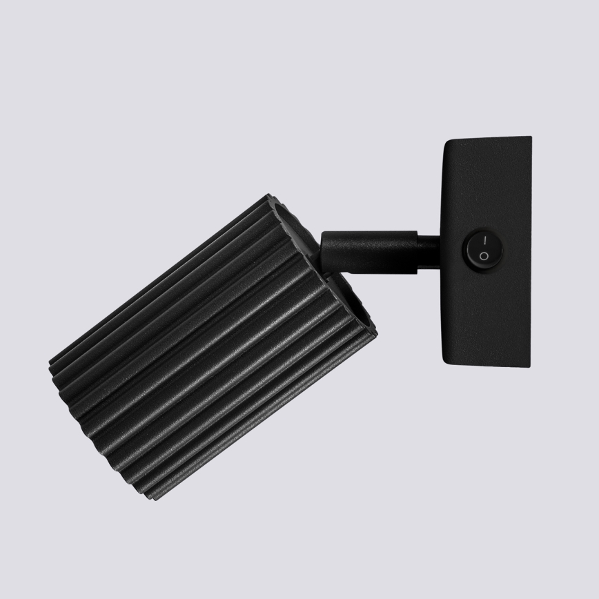 Kohtvalgusti seinale KARBON 1xGU10/10W/230V must
