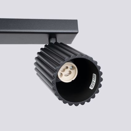 Kohtvalgusti KARBON 2xGU10/10W/230V must