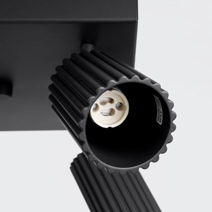 Kohtvalgusti KARBON 4xGU10/10W/230V must