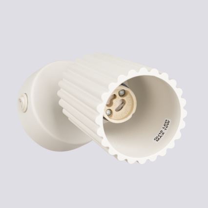 Kohtvalgusti seinale KARBON 1xGU10/10W/230V kreemikas