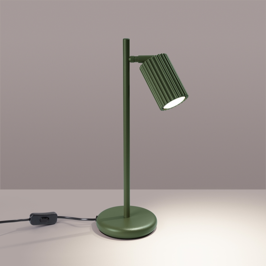 Laualamp KARBON 1xGU10/10W/230V roheline