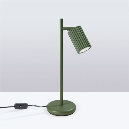 Laualamp KARBON 1xGU10/10W/230V roheline