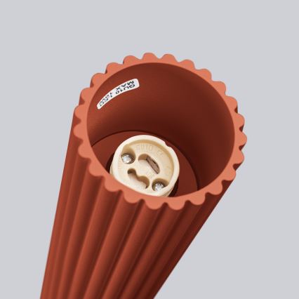 Kohtvalgusti KARBON 1xGU10/10W/230V 10 cm punane