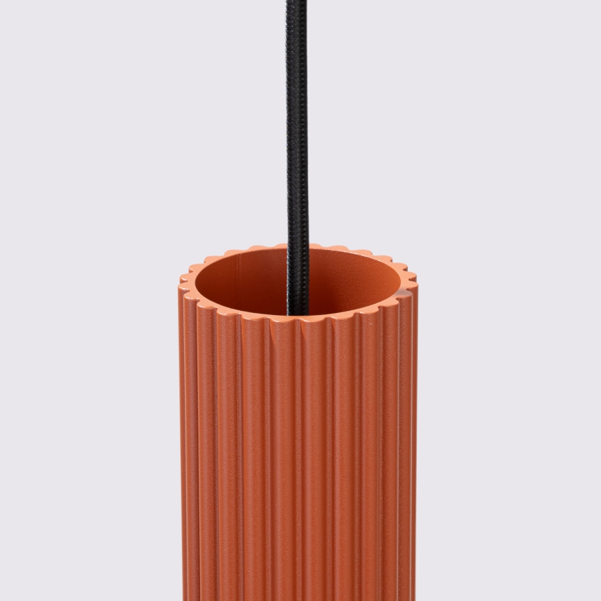 Lühter KARBON 2xGU10/10W/230V punane