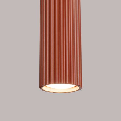 Lühter KARBON 3xGU10/10W/230V punane