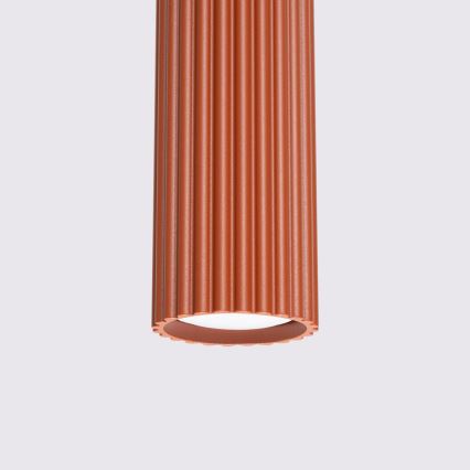 Lühter KARBON 3xGU10/10W/230V punane