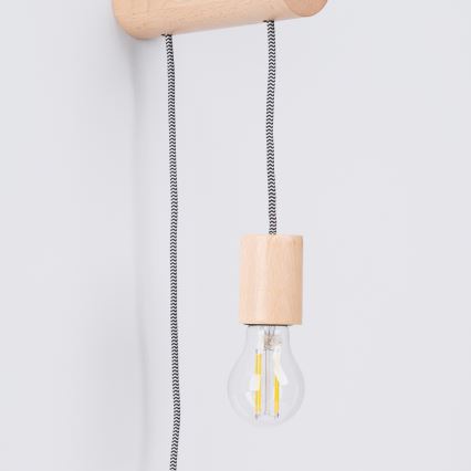 Seinavalgusti NIMBI 1xE27/15W/230V pöök