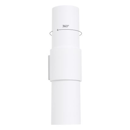 Seinavalgusti FLASH 2xE27/15W/230V valge