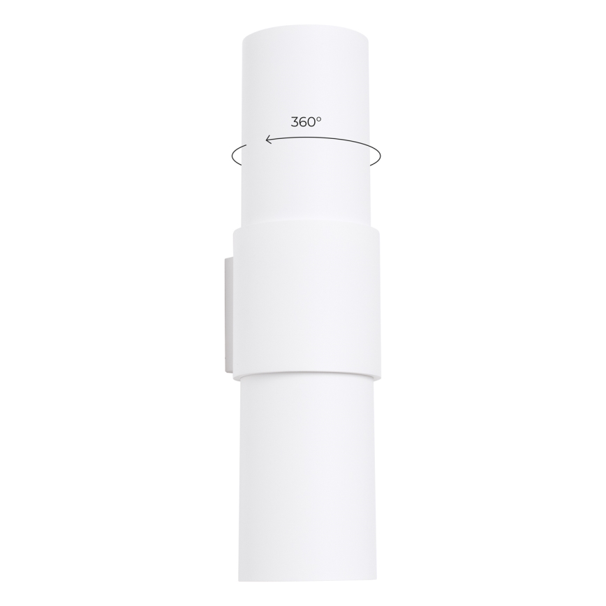 Seinavalgusti FLASH 2xE27/15W/230V valge
