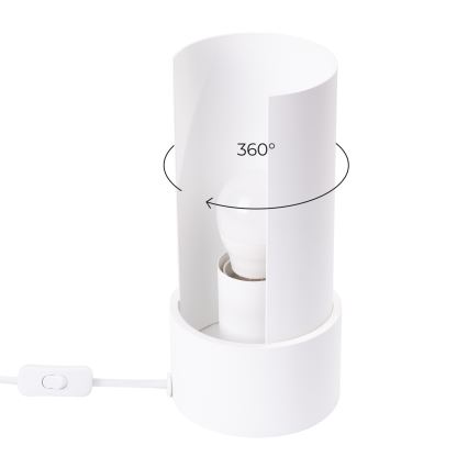 Laualamp FLASH 1xE27/15W/230V valge
