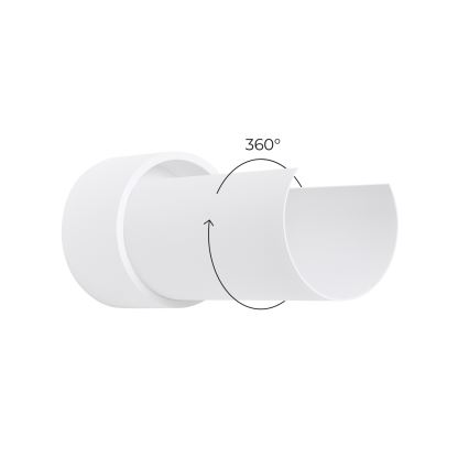 Seinavalgusti FLASH 1xE27/15W/230V valge
