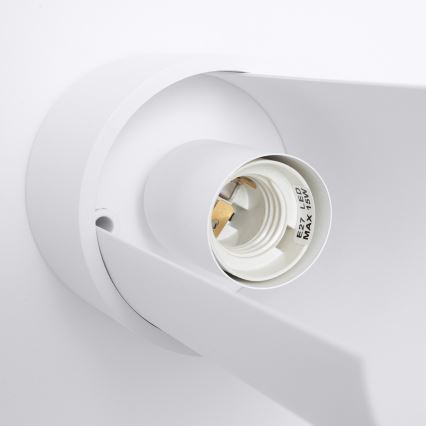 Seinavalgusti FLASH 1xE27/15W/230V valge