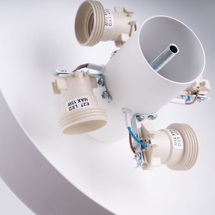 Laelamp OMIQ 4xE27/15W/230V, läbimõõt 30 cm, valge