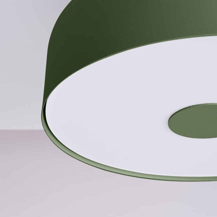 OMIQ laevalgusti 4xE27/15W/230V läbimõõt 30 cm roheline