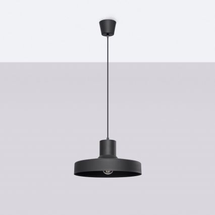 Lühter BILO 1xE27/15W/230V d. 35 cm must