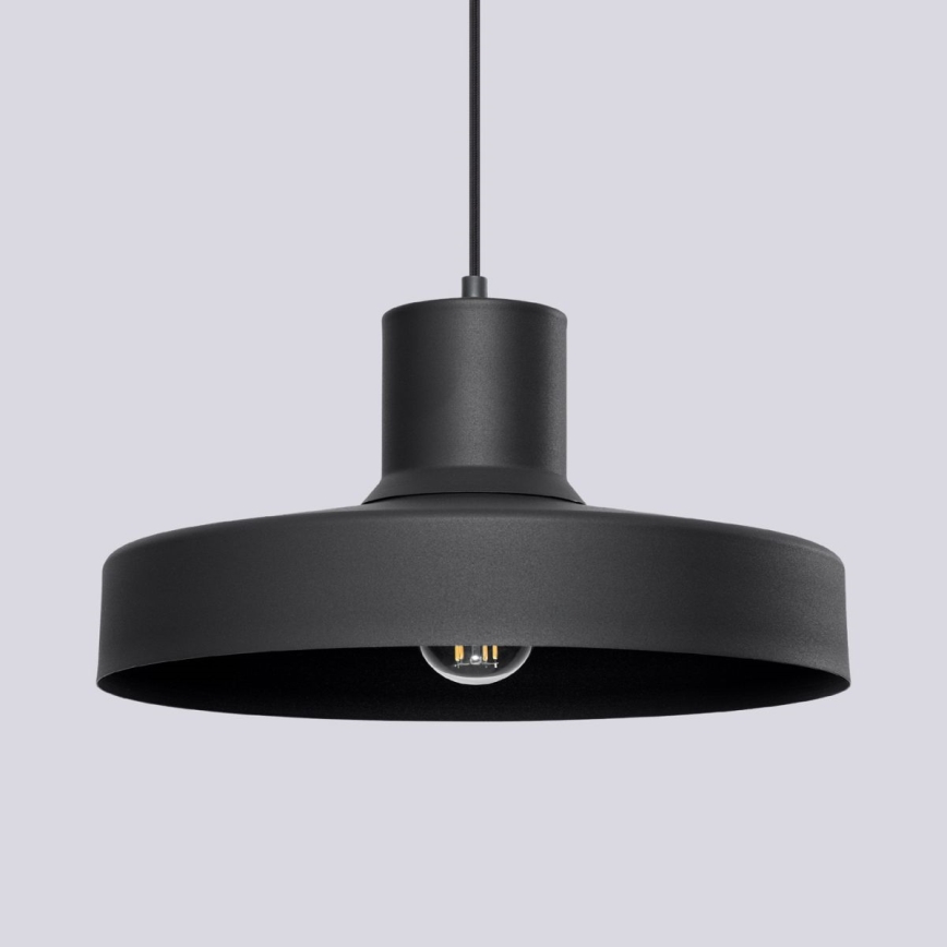 Lühter BILO 1xE27/15W/230V d. 35 cm must