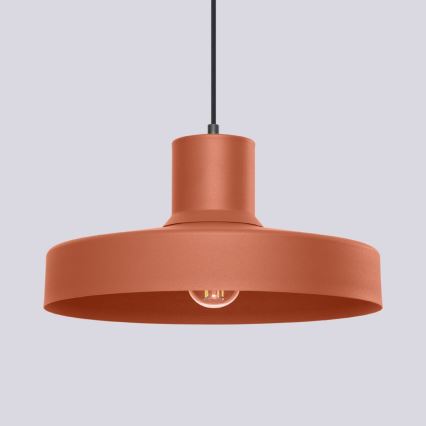 Lühter BILO 1xE27/15W/230V d. 35 cm oranž