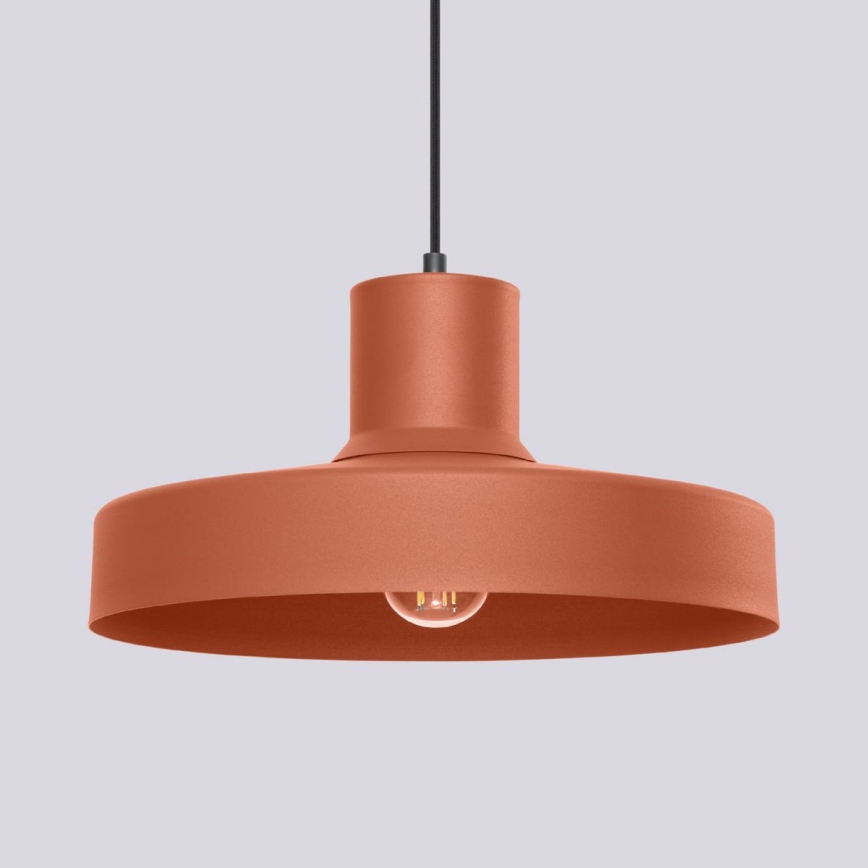 Lühter BILO 1xE27/15W/230V d. 35 cm oranž