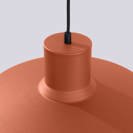 Lühter BILO 1xE27/15W/230V d. 35 cm oranž