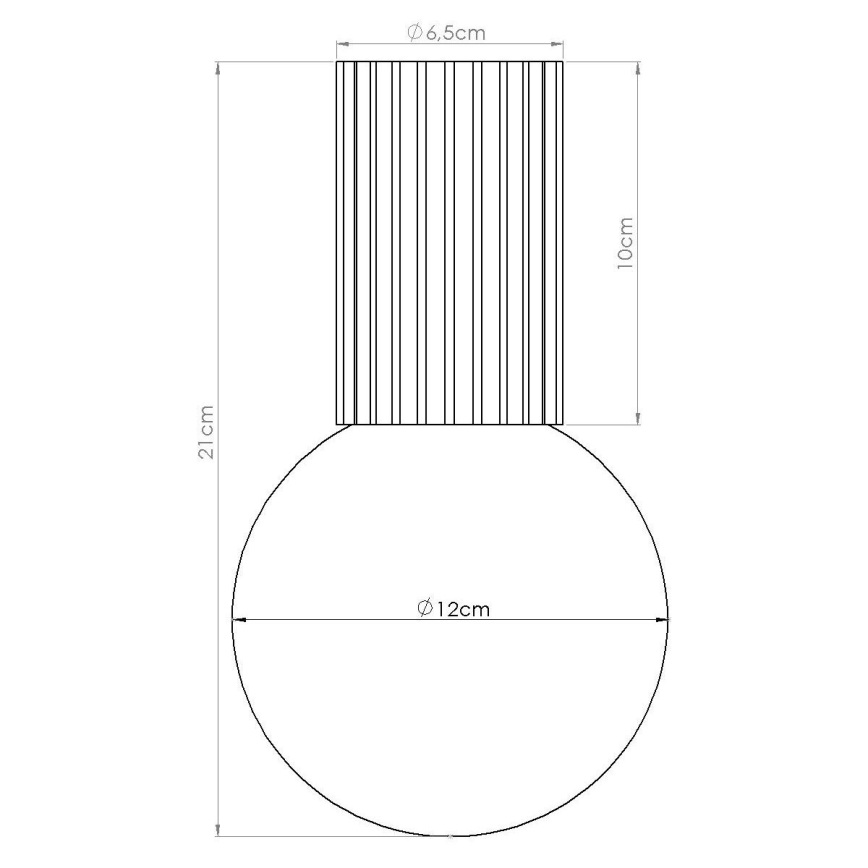 Laevalgusti vannituppa HALO 1xG9/8W/230V d. 12 cm IP44 valge