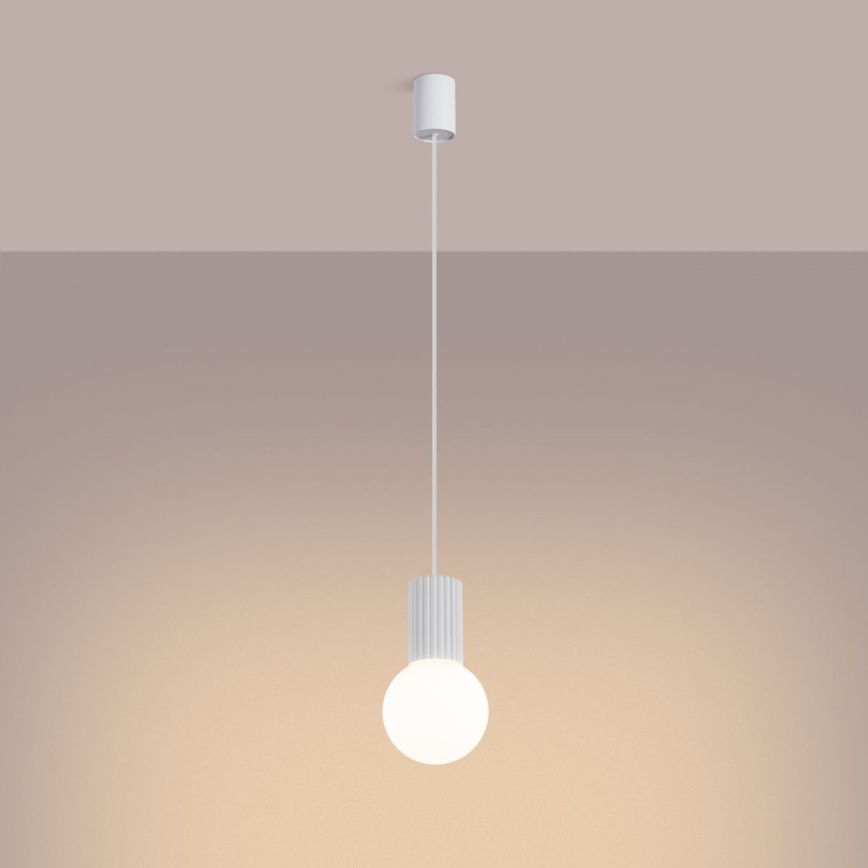 Lühter HALO 1xG9/8W/230V d. 12 cm valge