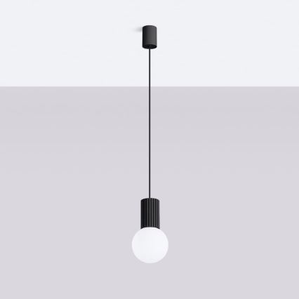 Lühter HALO 1xG9/8W/230V d. 12 cm must